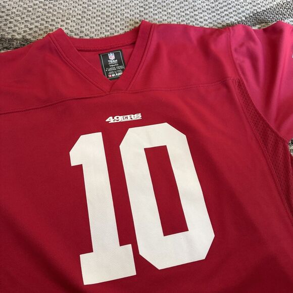NFL Team Apparel 49ERS  Jerseys #10 Garoppolo Youth‎ xl - Picture 1 of 6